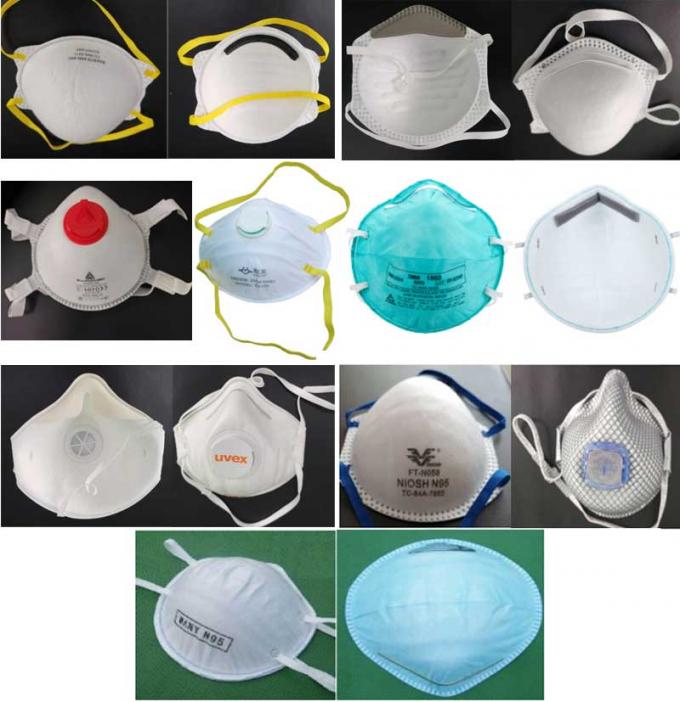 chaîne de production de fabrication automatique de masque de tasse de machine machine industrielle de soudage par points de masque protecteur de tasse de machine de masque de tasse