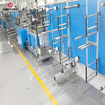 Global Warranty 100-120pcs/min kn95 mask production machine Korea kn95 mask machine