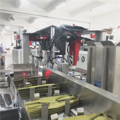 100 pcs/min Four-side sealing packaging machine KF94face mask packaging machine fully automatic